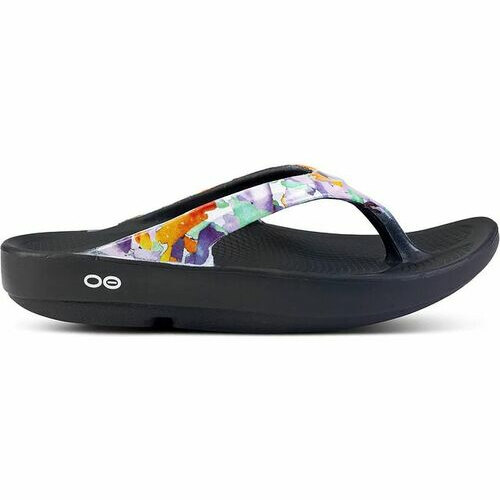 [BRM2088437] 우포스 울랄라 샌들 - 한정판 우먼스 1403-PURWTRCLR (Purple Watercolor)  OOFOS OOlala Sandal Limited Edition Women&#039;s