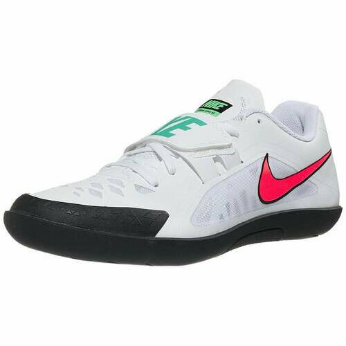 [BRM1993069] 나이키 줌 라이벌 SD 2 - 투척화 남녀공용  스파이크화 육상화 트랙화 육상스파이크 (White/Crimson) Nike Zoom Rival Unisex Throw Shoes