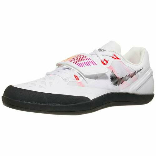 [BRM2040611] 나이키 줌 로테이셔날 6 - 투척화 - 남녀공용  스파이크화 육상화 트랙화 육상스파이크 (White/Black)  Nike Zoom Rotational Unisex Throw Shoes