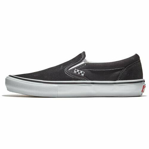 [BRM2106111] 반스 스케이트 슬립온 슈즈  맨즈 (Black/White)  Vans Skate Slip-On Shoes