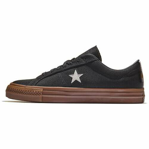 [BRM2110153] 컨버스 원 스타 프로 슈즈  맨즈 (Cordura Black/White/Gum)  Converse One Star Pro Shoes