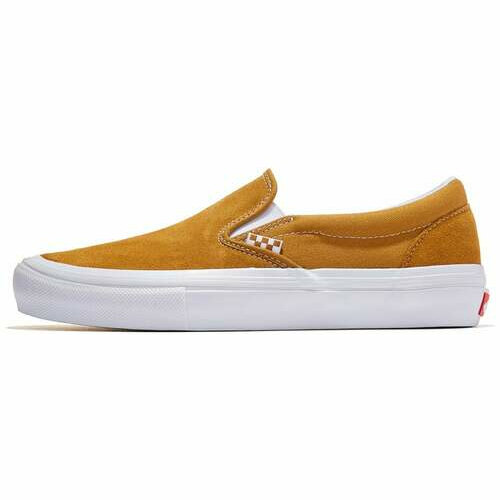 [BRM2175102] 반스 스케이트 슬립온 슈즈  맨즈 (Wrapped Gold/White)  Vans Skate SlipOn Shoes