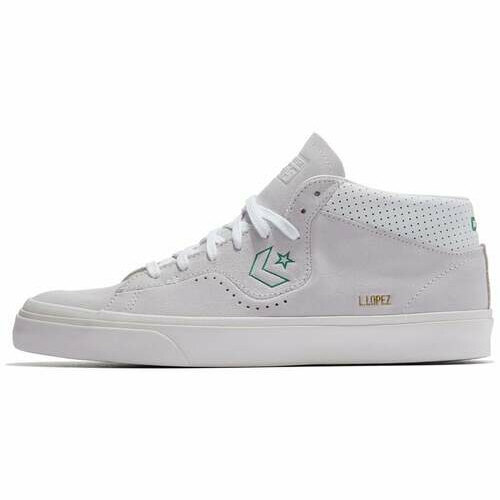 [BRM2177555] 컨버스 루이 로페즈 프로 미드 슈즈  맨즈 (Vaporous Grey/White)  Converse Louie Lopez Pro Mid Shoes