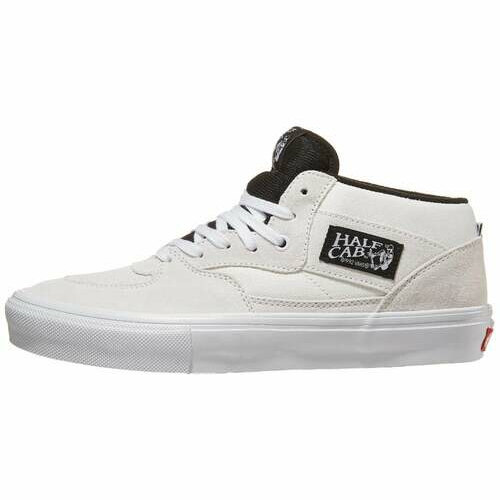 [BRM2179983] 반스 스케이트 하프캡 슈즈  맨즈 (White/Black)  Vans Skate Half Cab Shoes