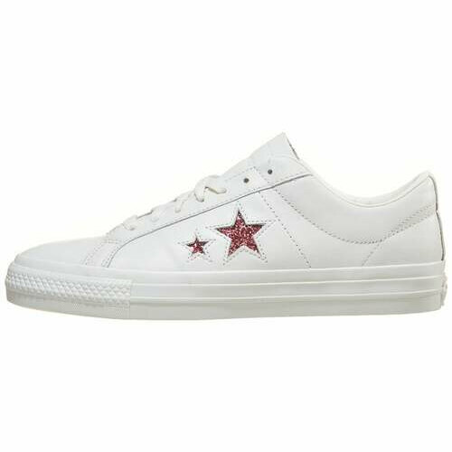 [BRM2181286] 컨버스 x Turnstile 원 스타 프로 슈즈  맨즈 (White/Pink)  Converse One Star Pro Shoes