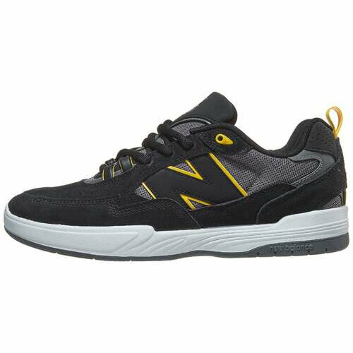 [BRM2181529] 뉴발란스 뉴메릭 티아고 808 슈즈  맨즈 (Black/Yellow)  New Balance Numeric Tiago Shoes