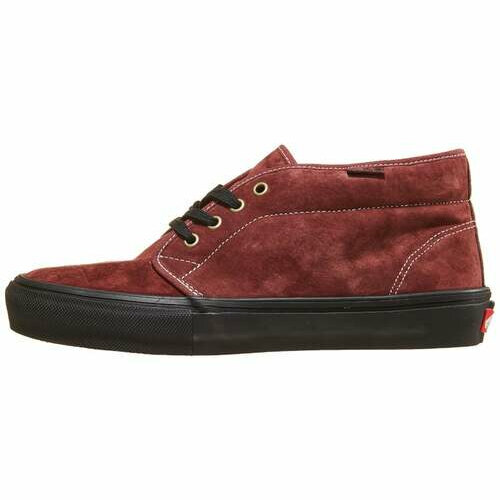 [BRM2182843] 반스 스케이트 츄카 슈즈  맨즈 (Dark Red/Black)  Vans Skate Chukka Shoes