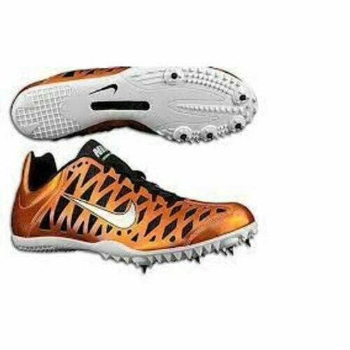 [BRM2111689] 나이키 남녀공용 줌 맥스캣 3 맨즈 414531-001 육상화 트랙화 육상스파이크 스파이크화 (001- Black/Metallic Silver-Total Orange)  Nike Unisex Zoom Maxcat