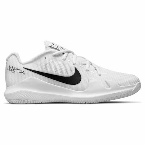 [BRMA1231520] 나이키 주니어 코트 베이퍼 프로 테니스화 White/Black 키즈 Youth CV0863-124 () Nike Junior Court Vapor Pro Tennis Shoe