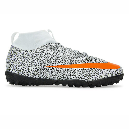 [BRM2169220] 나이키 머큐리얼 슈퍼플라이 7 아카데미 CR7 터프 축구화 White/Black 키즈 Youth  Nike Mercurial Superfly Academy Turf Soccer Shoes