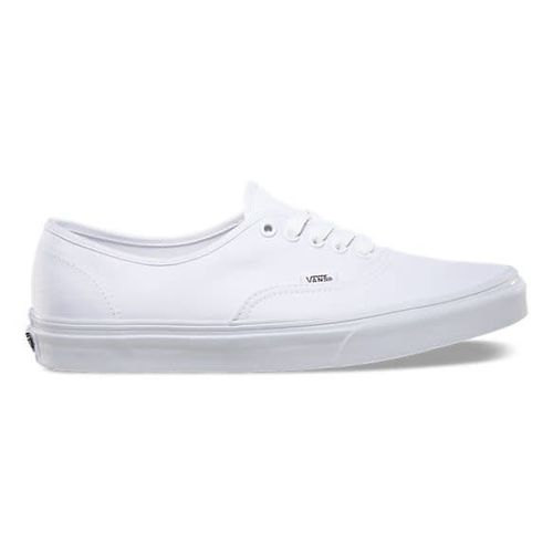 [BRM1987111] 반스 클래식 어센틱 트루 화이트 슈즈  맨즈 VN000EE3W00 (True White)  Vans Classic Authentic True White Shoes