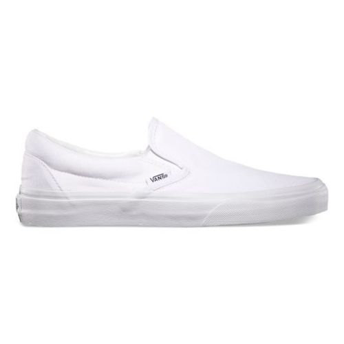[BRM1987401] 반스 클래식 슬립온 트루 화이트 슈즈  맨즈 VN000EYEW00 (True White)  Vans Classic Slip-On True White Shoes