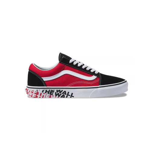 [BRM1987765] 반스 올드스쿨 OTW 사이드월 슈즈  맨즈 VN0A38G1VRH (OTW Sidewall / Black/Red)  Vans Old Skool Shoes