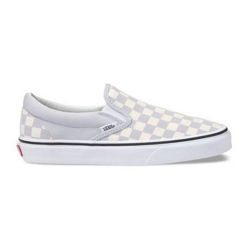 [BRM1988082] 반스 클래식 슬립온 Gray Dawn 체커보드 슈즈  맨즈 VN0A38F7ULJ (Gray (Sold Out))  Vans Classic Slip-On Checkerboard Shoes