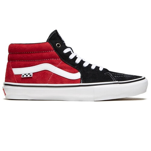 [BRM2001046] 반스 스케이트 Grosso 미드 Black/Red 슈즈  맨즈 VN0A5FCG458 (Black/Red)  Vans Skate Mid Shoes