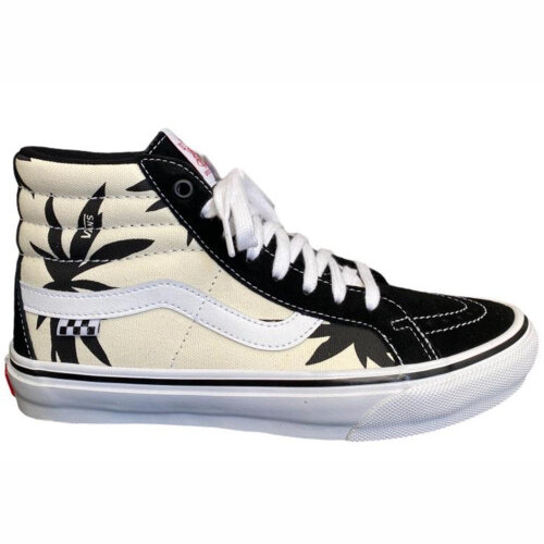 [BRM2002043] 반스 Grosso &amp;#039;88 스케이트 Sk8-하이 리이슈 Black/Palms 슈즈  맨즈 VN0A5KYR428 (Grosso Black/Palms)  Vans Skate Sk8-Hi Reissue Shoes
