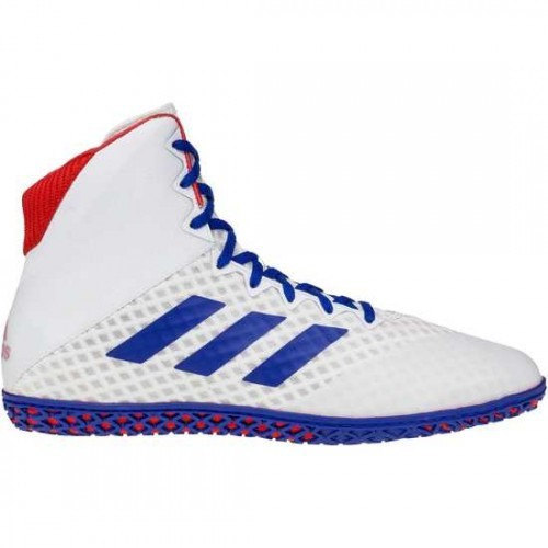[BRM1926548] 레슬링화 아디다스 매트위저드 4 White/RoyalRed 맨즈 2BC0533 복싱화  Wrestling Shoes adidas Mat Wizard