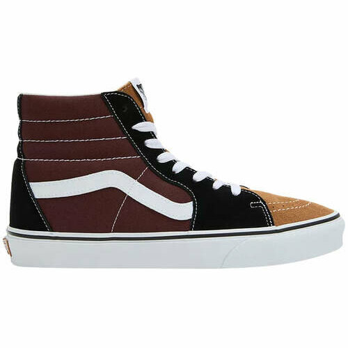[BRM2173027] 반스 Sk8Hi 슈즈 맨즈 (Black Brown (Color Block))  Vans Shoes