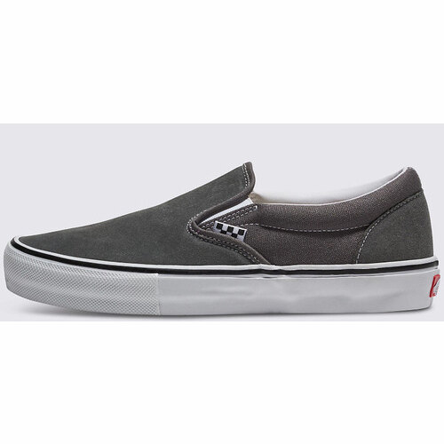 [BRM2186484] 반스 스케이트 슬립온 슈즈 맨즈 (Pewter White)  Vans Skate SlipOn Shoes