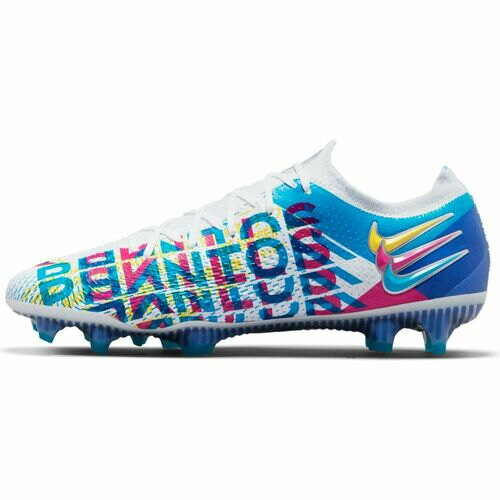 [BRM2016386] 나이키 팬텀 GT 엘리트 3D FG - White-Blue-Pink-Yellow 맨즈  축구화  Nike Phantom Elite