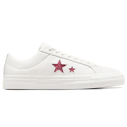 [BRM2182042] 컨버스 x Turnstile 원 스타 프로 슈즈 맨즈  (White/ Pink/ White)  Converse One Star Pro Shoes