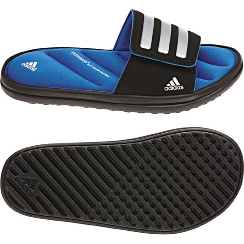 [BRM1945803] 아디다스 Zeitfrei 슬리퍼 키즈 - Black/Prime 블루 Youth Q23523 ADIDAS adidas Slide Kids Blue