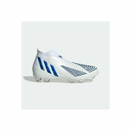 [BRM2067647] 아디다스 프레데터 Edge+ FG Youth - White/Blue 키즈 GZ4650 축구화 ADIDAS Adidas Predator