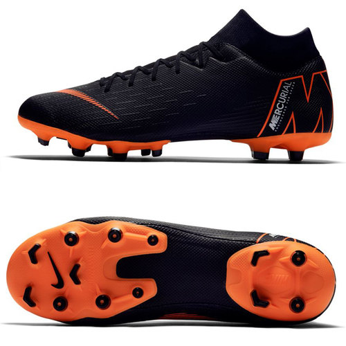 [BRM1896906] 나이키 슈퍼플라이 6 아카데미 MG 축구화 맨즈 AH7362-081 (Black/Orange)  Nike Superfly Academy Soccer Shoes