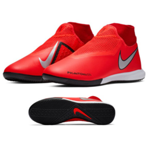 [BRM1897028] 나이키 팬텀 비전 아카데미 DF 인도어 슈즈 맨즈 AO3267-600 축구화 (Crimson/Silver)  Nike Phantom Vision Academy Indoor Shoes