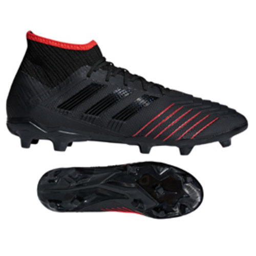 [BRM1897191] 아디다스 프레데터 19.2 FG 축구화 맨즈 D97939 (Black/Active Red)  adidas Predator Soccer Shoes