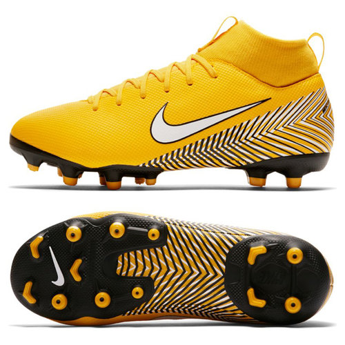[BRM1897669] 나이키 Youth 네이마르 슈퍼플라이 6 아카데미 MG 축구화 키즈 AO2895-710 (Yellow)  Nike Neymar Superfly Academy Soccer Shoes