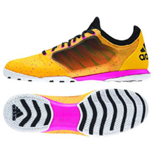 [BRM1898656] 아디다스 엑스 15.1 CT 인도어 축구화 맨즈 AF4808 (Solar Gold/Black/Pink)  adidas Indoor Soccer Shoes