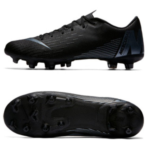 [BRM1899687] 나이키 머큐리얼 베이퍼 XII 아카데미 MG 축구화 맨즈 AH7375-001 (Black)  Nike Mercurial Vapor Academy Soccer Shoes