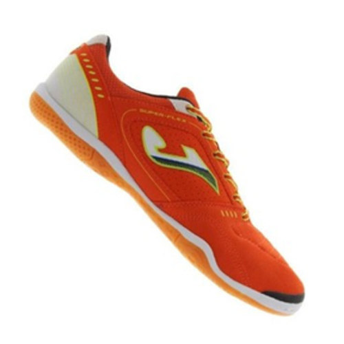 [BRM1905878] 조마 슈퍼 플렉스 인도어 축구화 맨즈 FLEXS.408.PS (Orange/White)  Joma Super Flex Indoor Soccer Shoes