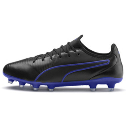 [BRM1910885] 퓨마  킹 프로 FG 축구화 맨즈 105608-02 (Puma Black/Royal Blue)  Puma King Pro Soccer Shoes