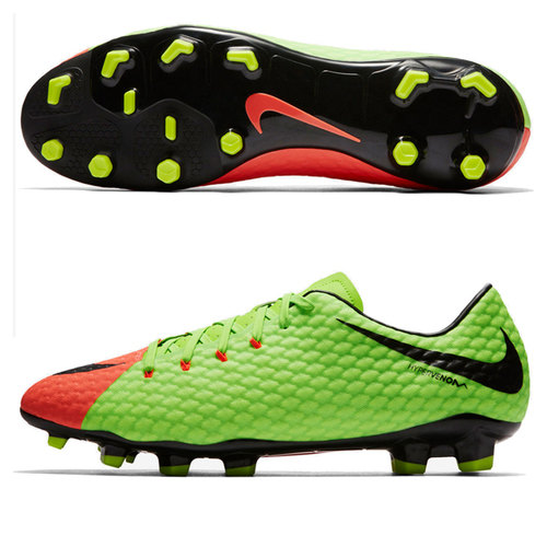 [BRM1913873] 나이키 하이퍼베놈 펠론 III FG 축구화 맨즈 852556-308 (Electric/Black)  Nike HyperVenom Phelon Soccer Shoes