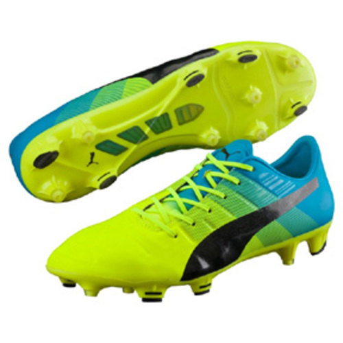 [BRM1916099] 퓨마 에보파워  1.3 FG 축구화 맨즈 103524-01 (Safety Yellow)  Puma evoPower Soccer Shoes