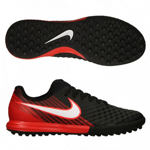 [BRM1917809] 나이키 마지스타X 피날레 II 터프 슈즈 맨즈 844446-061 축구화 (Black/Red)  Nike MagistaX Finale Turf Shoes