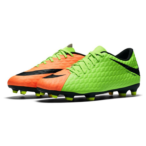 [BRM1918454] 나이키 하이퍼베놈 페이드 III FG 축구화 맨즈 852547-308 (Green/Black)  Nike HyperVenom Phade Soccer Shoes