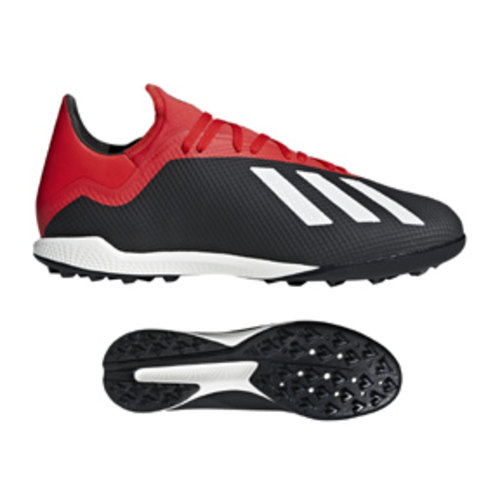 [BRM1918921] 아디다스  엑스 탱고 18.3 터프 축구화 맨즈 BB9398 (Core Black/Active Red)  adidas Tango Turf Soccer Shoes