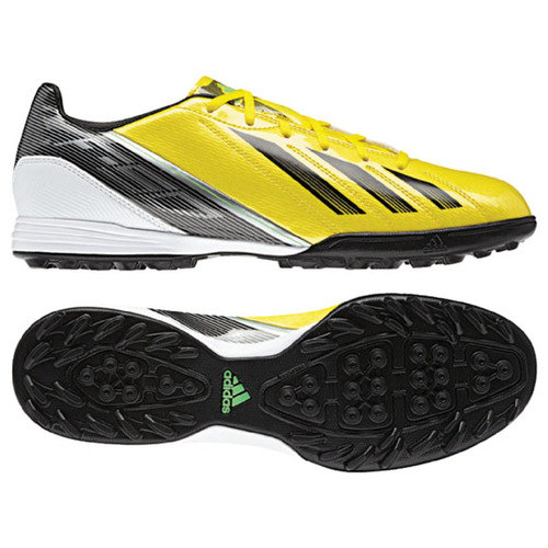 [BRM1921413] 아디다스 F10 TRX 터프 축구화 맨즈 Q22437 (Vivid Yellow/Black)  adidas Turf Soccer Shoes