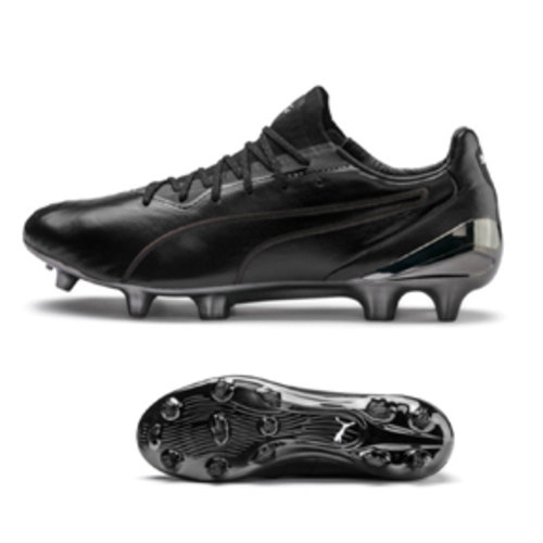 [BRM1923826] 퓨마  킹 플래티넘 FG/AG 축구화 맨즈 105606-01 (Black/Black)  Puma King Platinum Soccer Shoes