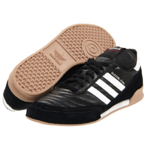 [BRM1925358] 아디다스 문디알 골 인도어 축구화 맨즈 019310 (Black/White)  adidas Mundial Goal Indoor Soccer Shoes