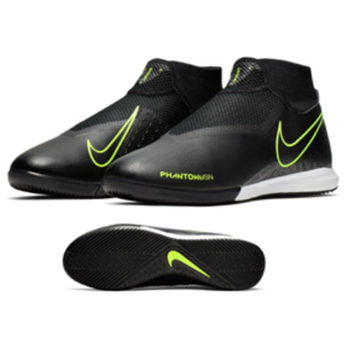 [BRM1927801] 나이키  팬텀 비전 아카데미 DF 인도어 슈즈 맨즈 AO3267-007 축구화 (Black/Volt)  Nike Phantom Vision Academy Indoor Shoes