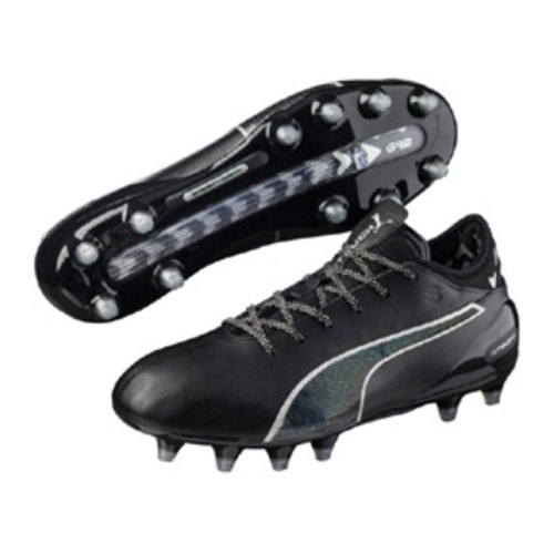 [BRM1929716] 퓨마 에보터치  2 FG 축구화 맨즈 103693-04 (Black/Silver)  Puma evoTOUCH Soccer Shoes