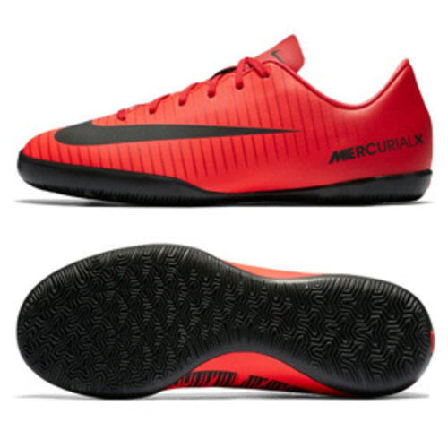 [BRM1932204] 나이키 Youth 머큐리얼 빅토리  VI 인도어 슈즈 키즈 831947-616 축구화 (Crimson/Black)  Nike Mercurial Victory Indoor Shoes