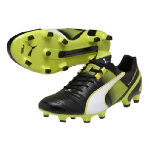 [BRM1933521] 퓨마 킹 II 슈퍼라이트 FG 축구화 맨즈 103243-01 (Black/White/Yellow)  Puma King SuperLight Soccer Shoes