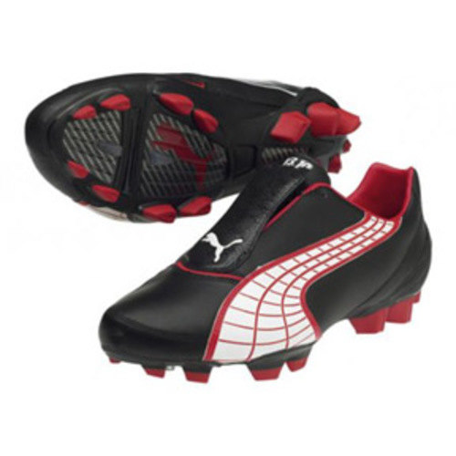 [BRM1972390] 퓨마 v3.10 FG 축구화 맨즈 101822-03 (Black/Red)  Puma Soccer Shoes