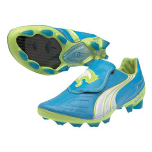 [BRM1974658] 퓨마 v1.11 K FG 축구화 맨즈 102327-04 (Dresden Blue)  Puma Soccer Shoes