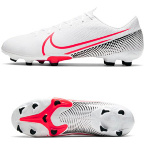 [BRM1984609] 나이키  머큐리얼 베이퍼 13 아카데미 MG 축구화 맨즈 AT5269-160 (White/Crimson)  Nike Mercurial Vapor Academy Soccer Shoes